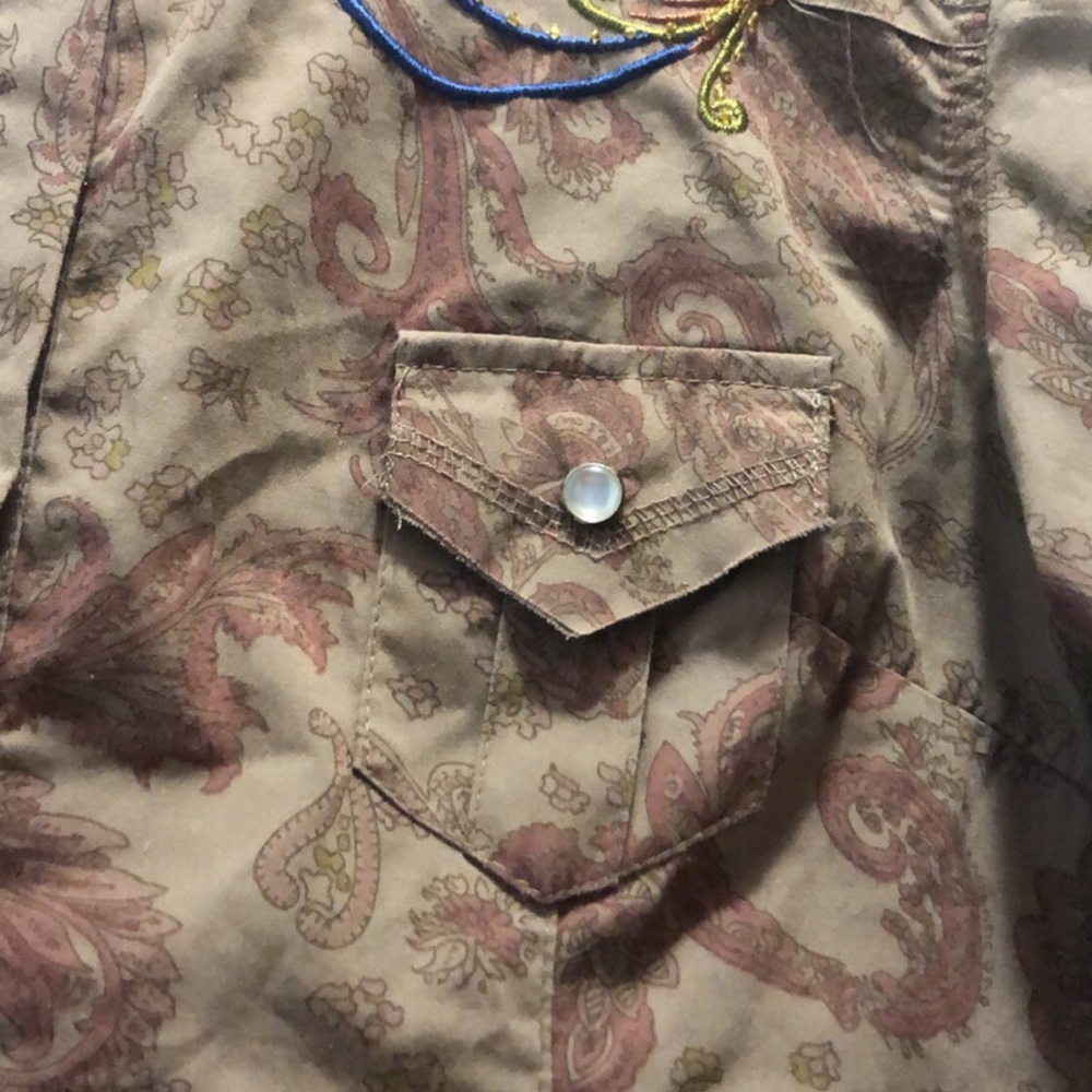 Printed button down shirt - Picture 4 of 7